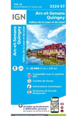Arc-et-Senans / Quingey / Vallées de la Loue et du Lison gps