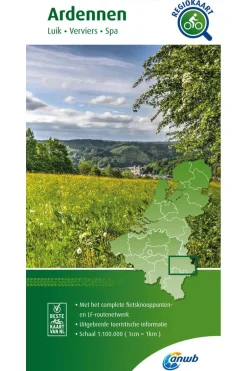 Ardennen Knooppuntenkaart 28 BE