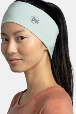 Bandeau Lw Merino Wool Headband Solid Seagrove Green