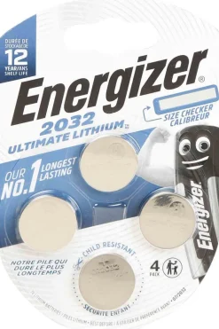 Batterie Ultimate Lithium 3V Cr2032 Bl4