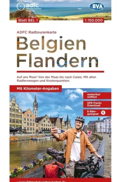 België - Vlaanderen fietskaart