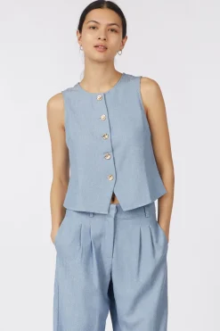 Blazer Vmkira Sl Vest Top Wvn Exp