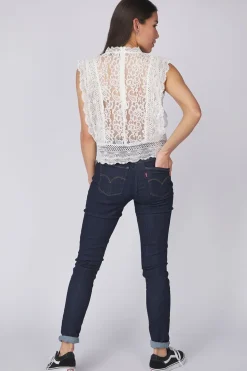 Blouse karo Lace