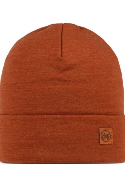 Bonnet Heavyweight Merino Hat Solid Cinnamon