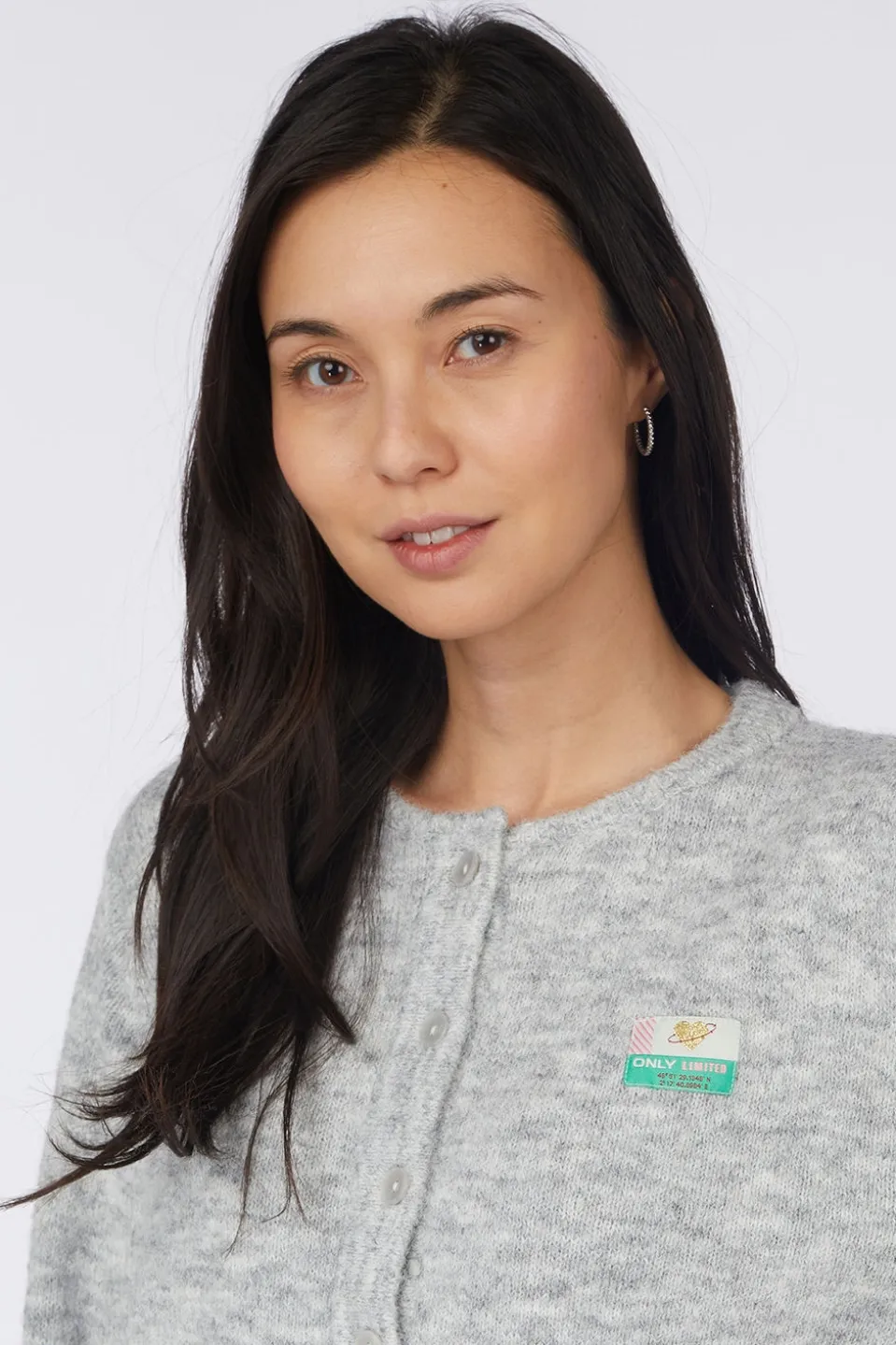 Cardigan Azure Button