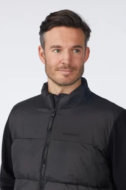 Cardigan Funnel Neck Hybrid Zip Through