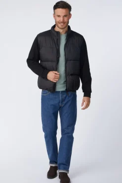 Cardigan Funnel Neck Hybrid Zip Through