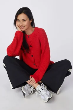 Cardigan Longsleeve Round-Neck