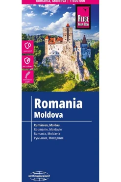 Carte Roemenië & Moldavië Rkh R/V (R) Wp Gps
