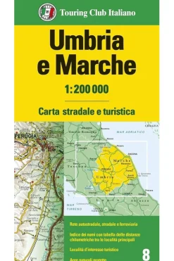 Carte Umbrië / Marche 8 Tci (R)