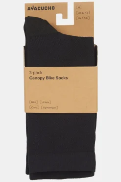 Chaussettes De Randonnée Canopy Bike Socks (3-Pack)