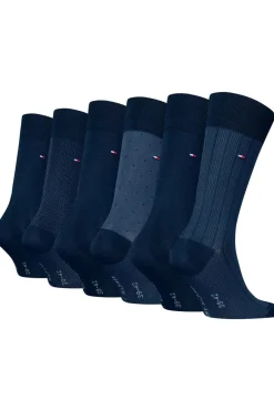 Chaussettes Th Men Sock 6P Tin Giftbox Birdseye
