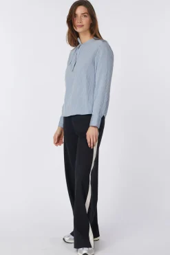 Chemise Casual Fit Stand Up Collar Long Sleeve