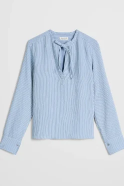 Chemise Casual Fit Stand Up Collar Long Sleeve
