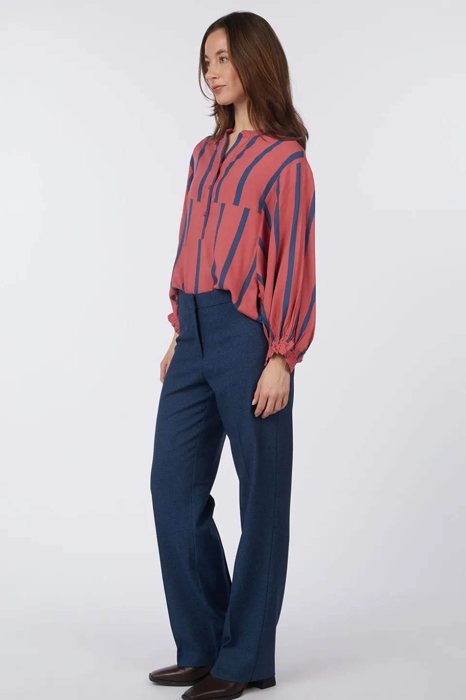 Chemise Vmfalulah Ls Detail Shirt Wvn Exp