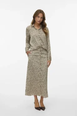 Chemise Vmidalia L/S Shirt Wvn Btq Ga