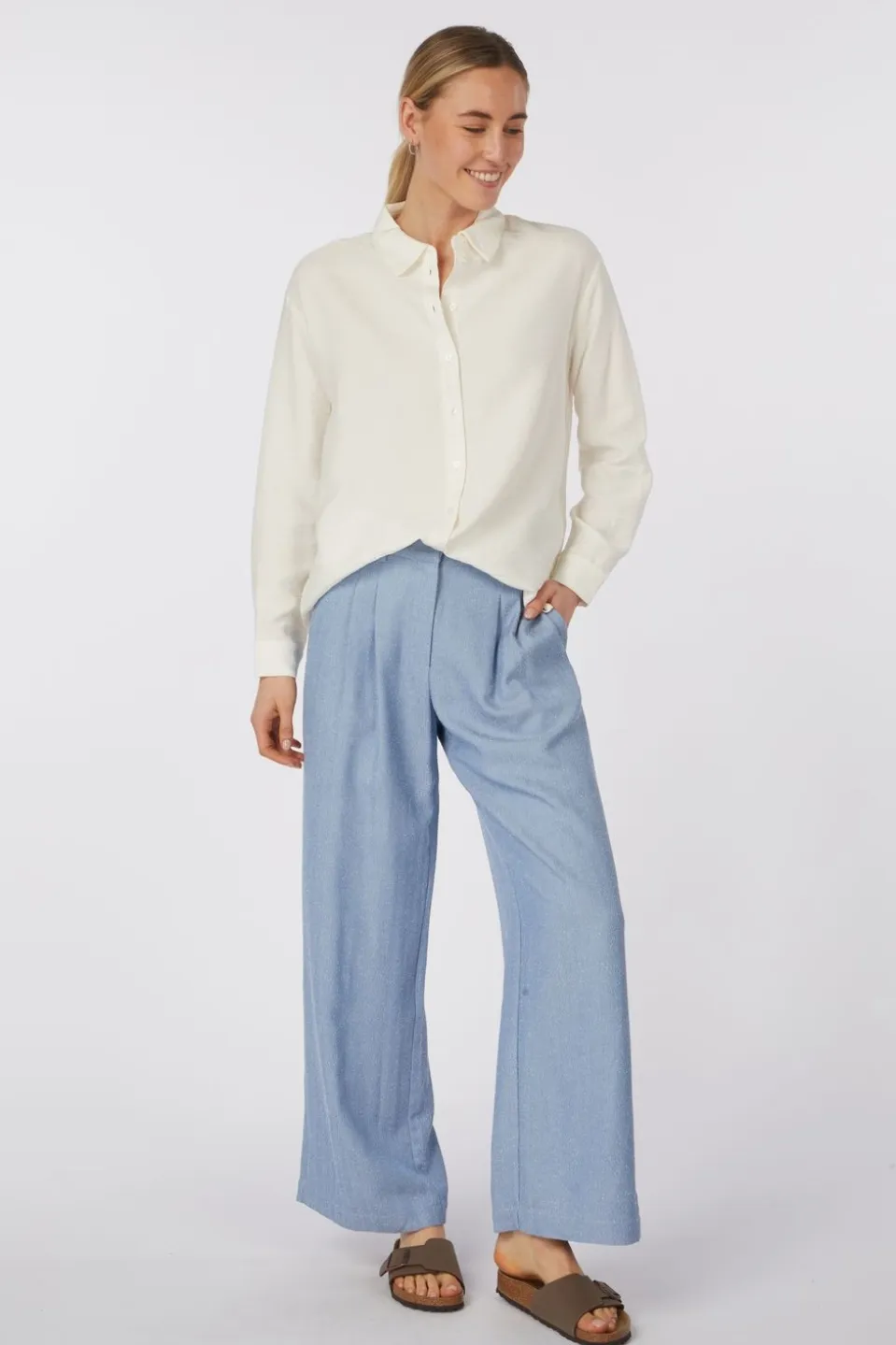 Chemise Vmiyana L/S Detail Shirt Wvn Btq Ga