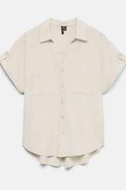 Chemise Vmthilde Ss Shirt Wvn Noos