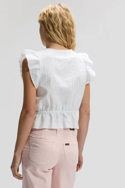 Chemisier Ruffle Sleeve