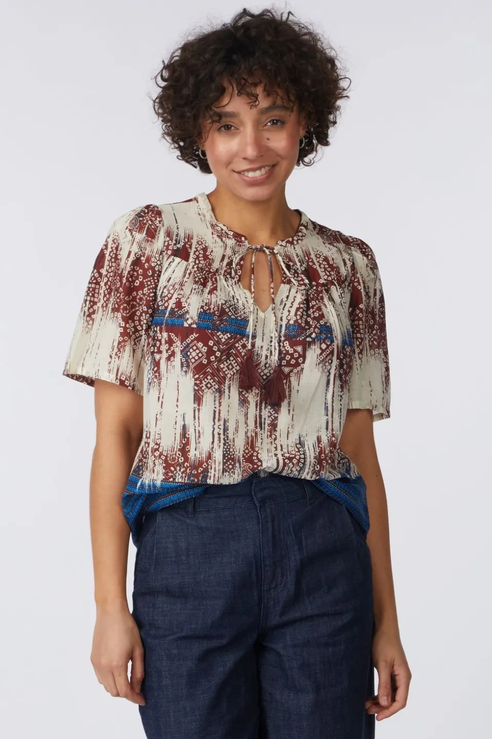 Chemisier Vmeliza Isabel 2/4 Top Wvn Lcs