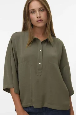 Chemisier Vmicelyn 3/4 Shirt Wvn Btq