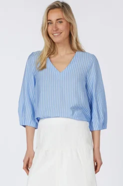 Chemisier Vmkaja 3/4 V-Neck Volumetop Wvn