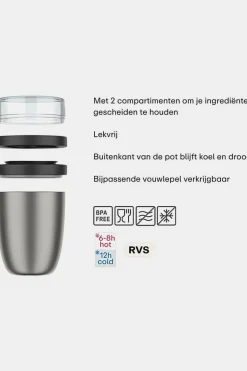 Conteneurs De Stockage Isoleer Lunchpot Ellipse