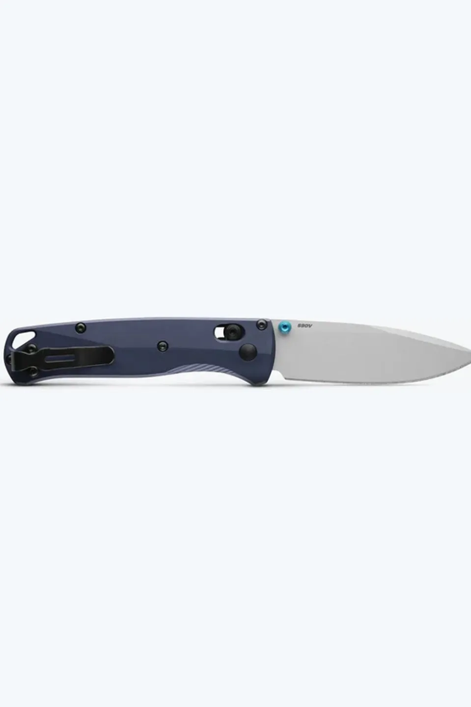 Couteau Bugout Crater Blue Aluminium Pe