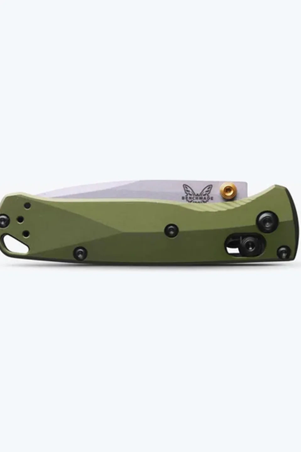Couteau Mini Bugout Woodland Green Aluminium Pe