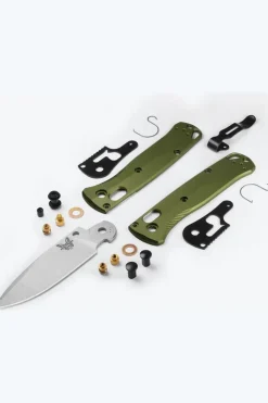 Couteau Mini Bugout Woodland Green Aluminium Pe