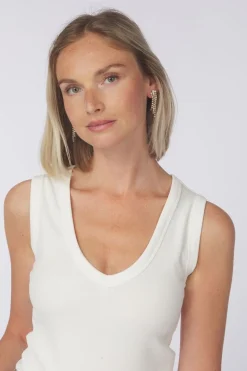 Débardeur Vmchloe Short Deep V-Neck Top Jrs Noos