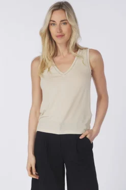 Débardeur Vmgina Lace Tank Top Jrs Noos