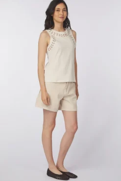Débardeur Vmklara S/L O-Neck Top Jrs Btq