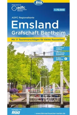 Emsland / Grafschaft Bentheim GPS wp r/v fietskaart