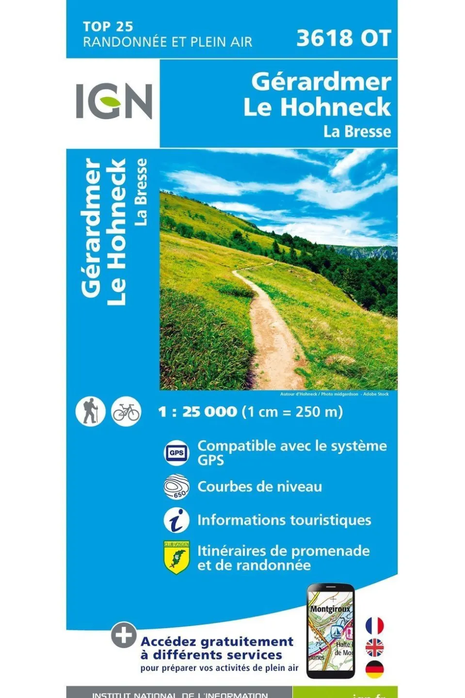Gérardmer/ Le Hohneck / La Bresse gps