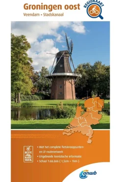 Groningen Oost 9 fietskaart r/v