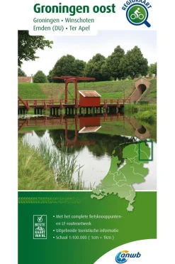 Groningen Oost Knooppuntenkaart 5 NL