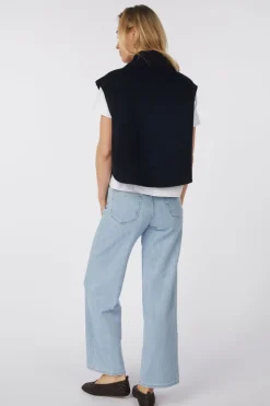 Jeans Denim Wide Fit Regular Length High Wais