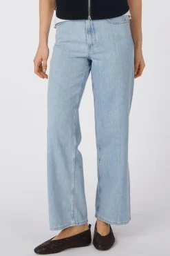 Jeans Denim Wide Fit Regular Length High Wais