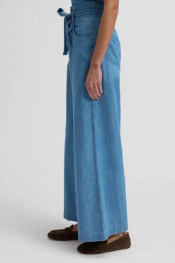 Jeans Pleated Trouser Companion Piece
