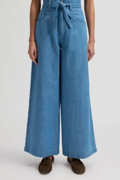 Jeans Pleated Trouser Companion Piece