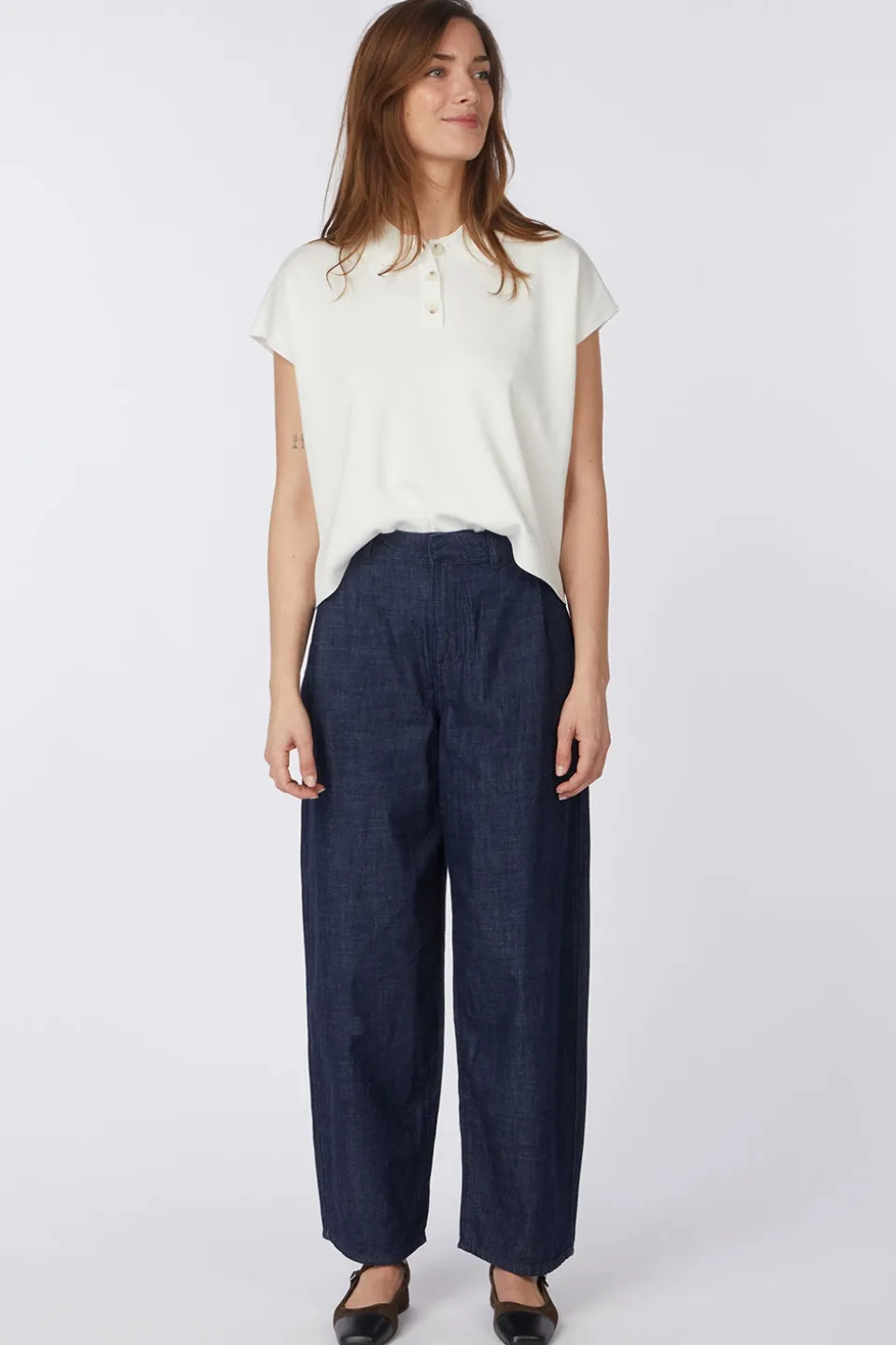 Jeans Vmzelda Hr Barrel Pants Si353