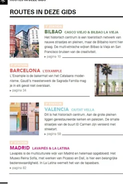 Livre Spanje & Portugal Treinreisgids