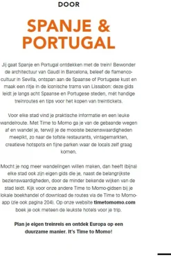 Livre Spanje & Portugal Treinreisgids