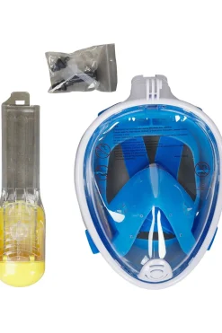 Lunettes De Natation Full Face Diving Mask Blauw