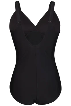 Maillot De Bain Cross Knot Shaping 1P Bla