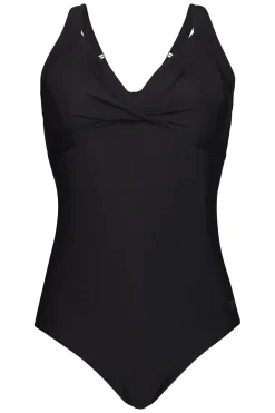 Maillot De Bain Cross Knot Shaping 1P Bla