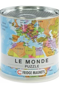 Monde puzzle Fridge magnets MI 100 pièces 23x33cm