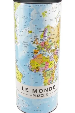 Monde Puzzle Mi 1000 Pièces 68 X 48 Cm