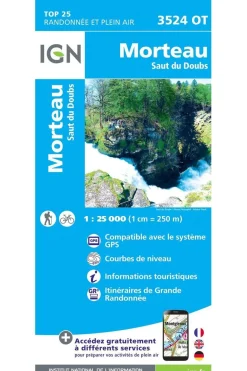 Morteau / Saut du Doubs gps